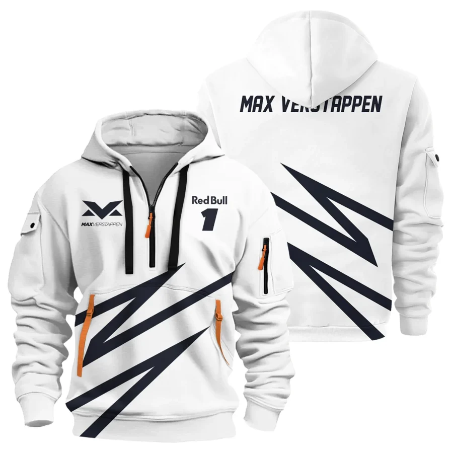 Max Verstappen Red Bull Racing F1 Exclusive Hoodie Half Zipper BLRBR20525A1HDF