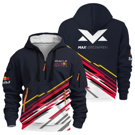 Max Verstappen Red Bull Racing F1 Exclusive Hoodie Half Zipper BLRBR20525A2HDF