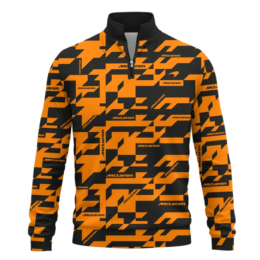 Camo Livery McLaren F1 Quarter-Zip Sweatshirt All Over Prints BLMCL9525A3QTZ