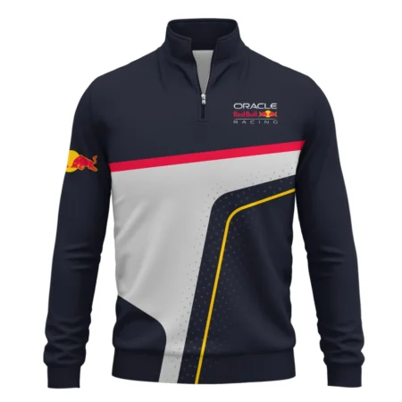 Red Bull Racing F1 Quarter-Zip Sweatshirt All Over Prints BLRBR10525A3QTZ