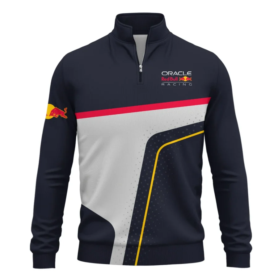 Red Bull Racing F1 Quarter-Zip Sweatshirt All Over Prints BLRBR10525A3QTZ