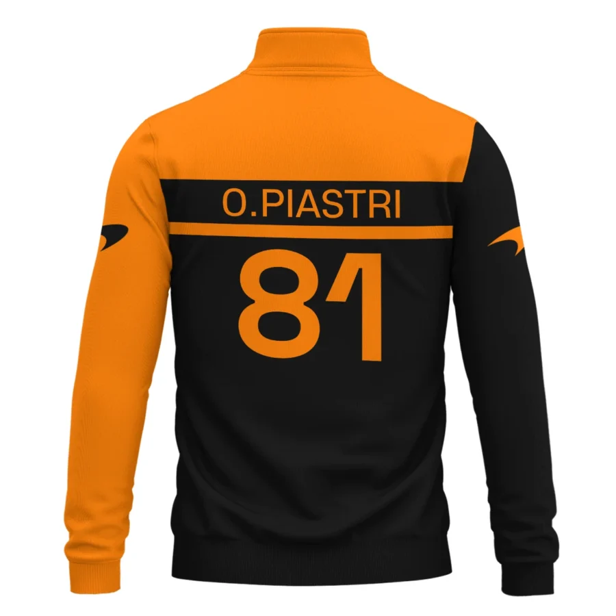 Oscar Piastri McLaren F1 Quarter-Zip Sweatshirt All Over Prints BLMCL5525A3QTZ