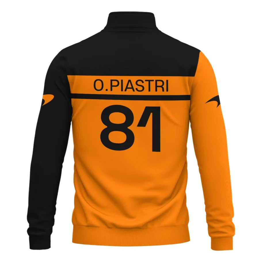 Oscar Piastri McLaren F1 Quarter-Zip Sweatshirt All Over Prints BLMCL5525A4QTZ