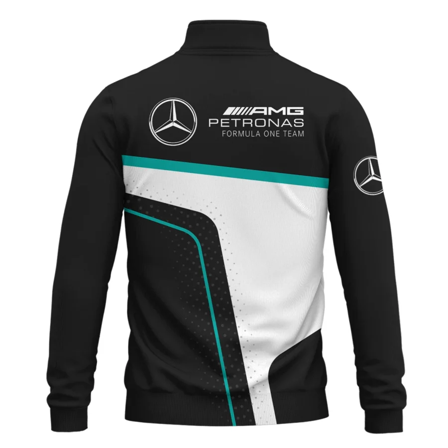 Limited Edition Mercedes-AMG Petronas F1 Quarter-Zip Sweatshirt All Over Prints BLMER6525A5QTZ