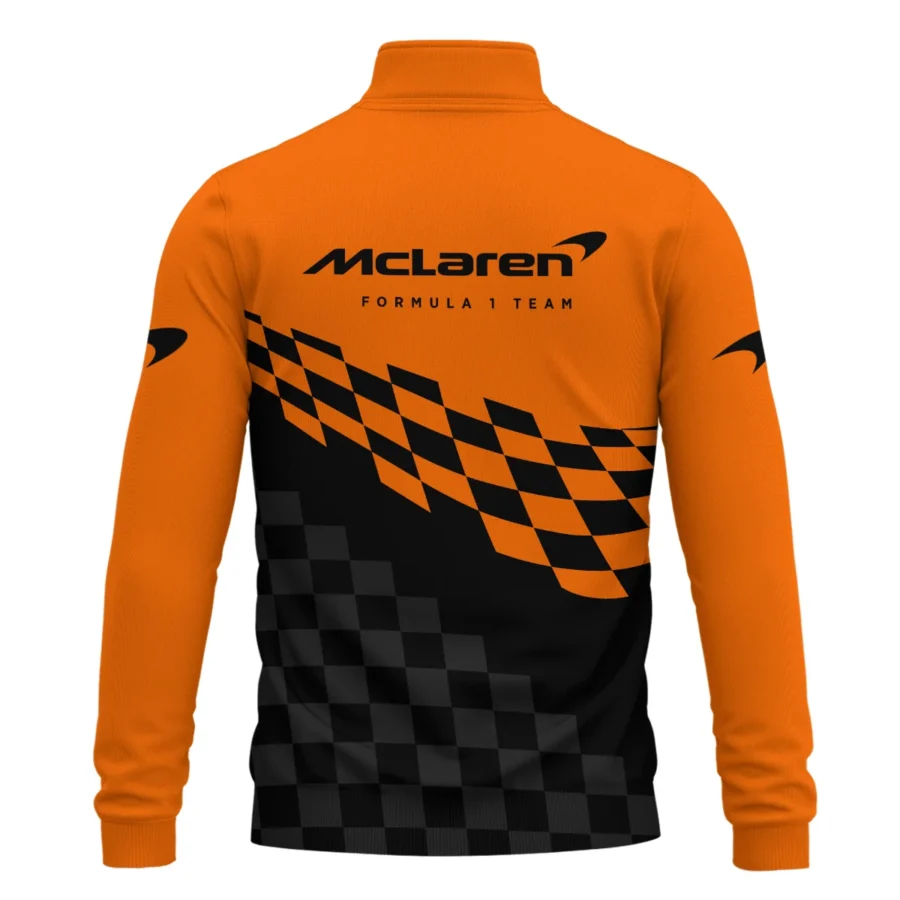 Oscar Piastri McLaren F1 Quarter-Zip Sweatshirt All Over Prints BLOP10425A1QTZ