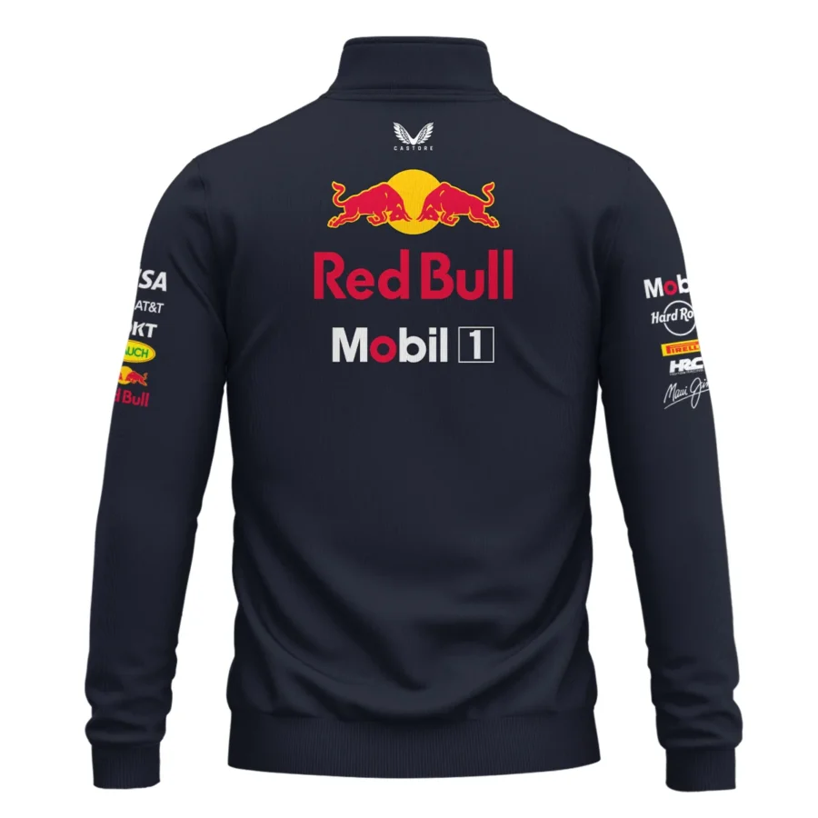 2025 Red Bull Racing F1 Quarter-Zip Sweatshirt All Over Prints BLRBR10525A2QTZ