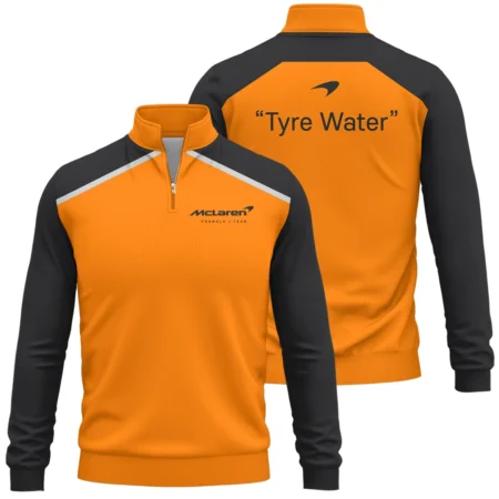 Tyre Water McLaren Formula One Exclusive Quarter-Zip Sweatshirt BLF115525A2QZS