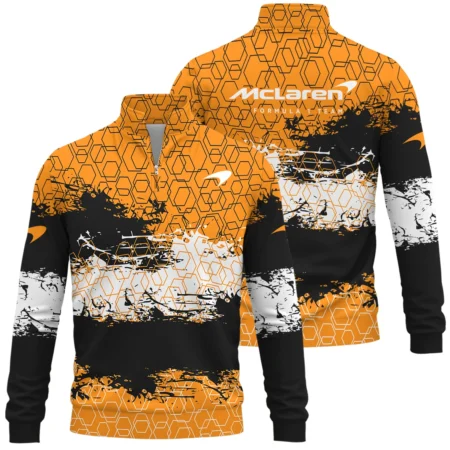McLaren F1 Quarter-Zip Sweatshirt All Over Prints BLMCL3525A2QTZ McLaren F1 Quarter-Zip Sweatshirt All Over Prints BLMCL3525A2QTZ