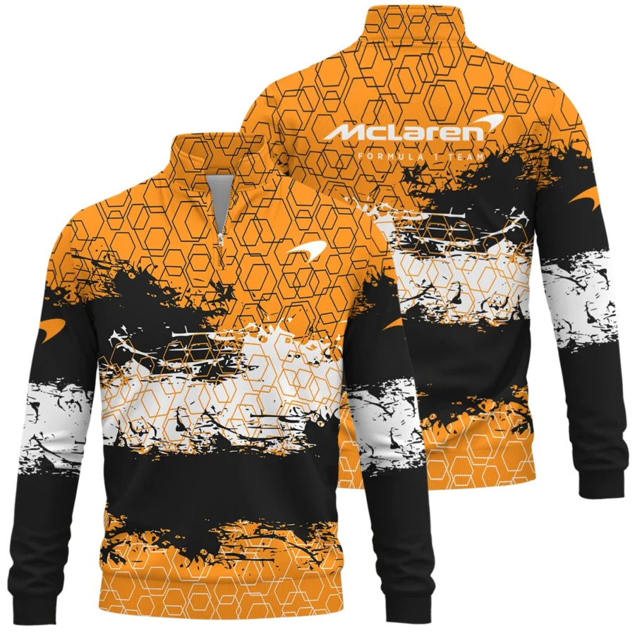 McLaren F1 Quarter-Zip Sweatshirt All Over Prints BLMCL3525A2QTZ