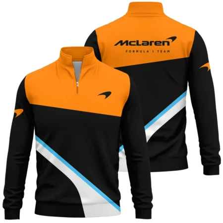 McLaren F1 Quarter-Zip Sweatshirt All Over Prints BLMCL9525A1QTZ McLaren F1 Quarter-Zip Sweatshirt All Over Prints BLMCL9525A1QTZ