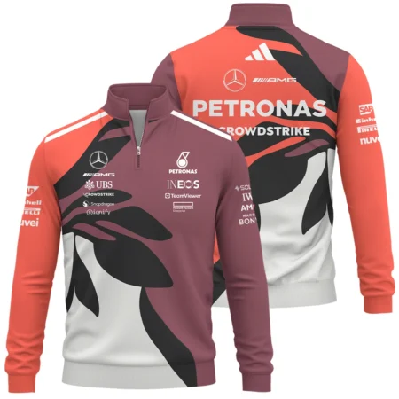 2025 Miami Floral Mercedes-AMG Petronas F1 Quarter-Zip Sweatshirt All Over Prints BLMER6525A3QTZ 2025 Miami Floral Mercedes-AMG Petronas F1 Quarter-Zip Sweatshirt All Over Prints BLMER6525A3QTZ