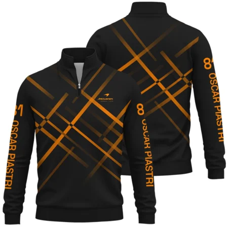 Oscar Piastri McLaren F1 Quarter-Zip Sweatshirt All Over Prints BLOP3425A2QTZ Oscar Piastri McLaren F1 Quarter-Zip Sweatshirt All Over Prints BLOP3425A2QTZ
