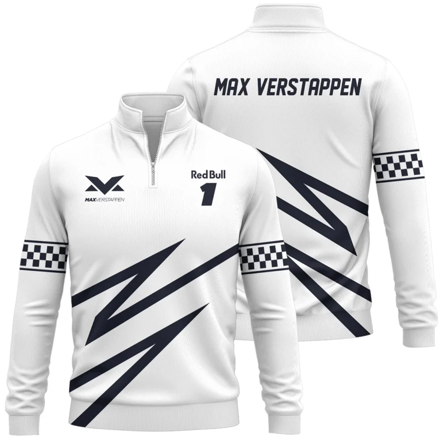 Max Verstappen Red Bull Racing F1 Exclusive Quarter-Zip Sweatshirt BLRBR20525A1QZS