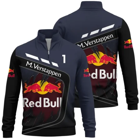 Max Verstappen Red Bull Racing F1 Exclusive Quarter-Zip Sweatshirt BLRBR20525A3QZS