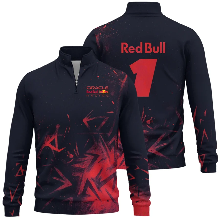 Max Verstappen Red Bull Racing F1 Exclusive Quarter-Zip Sweatshirt BLRBR20525A4QZS