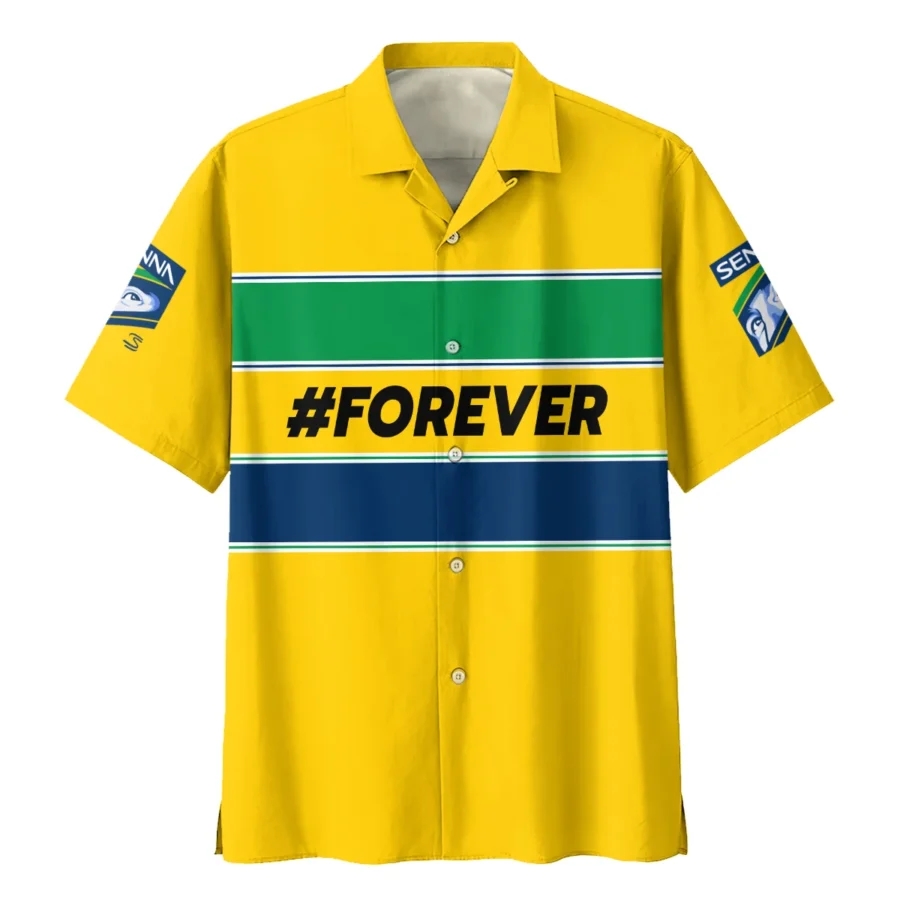 Forever Senna Formula One Exclusive Hawaiian Shirt BLF1190525A1HW