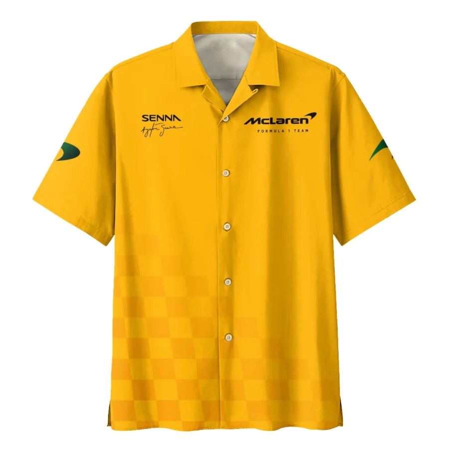 Forever Senna McLaren Formula One Exclusive Hawaiian Shirt BLF1190525A3HW