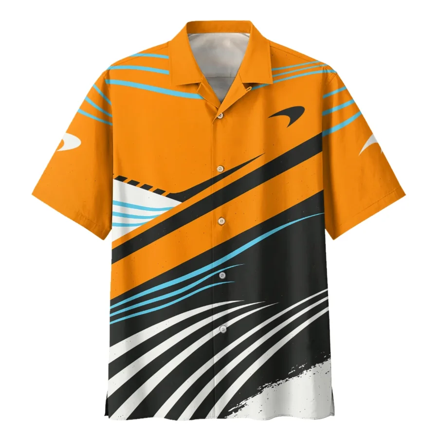 Waves Pattern McLaren F1 Exclusive Hawaiian Shirt BLF131525A1HW