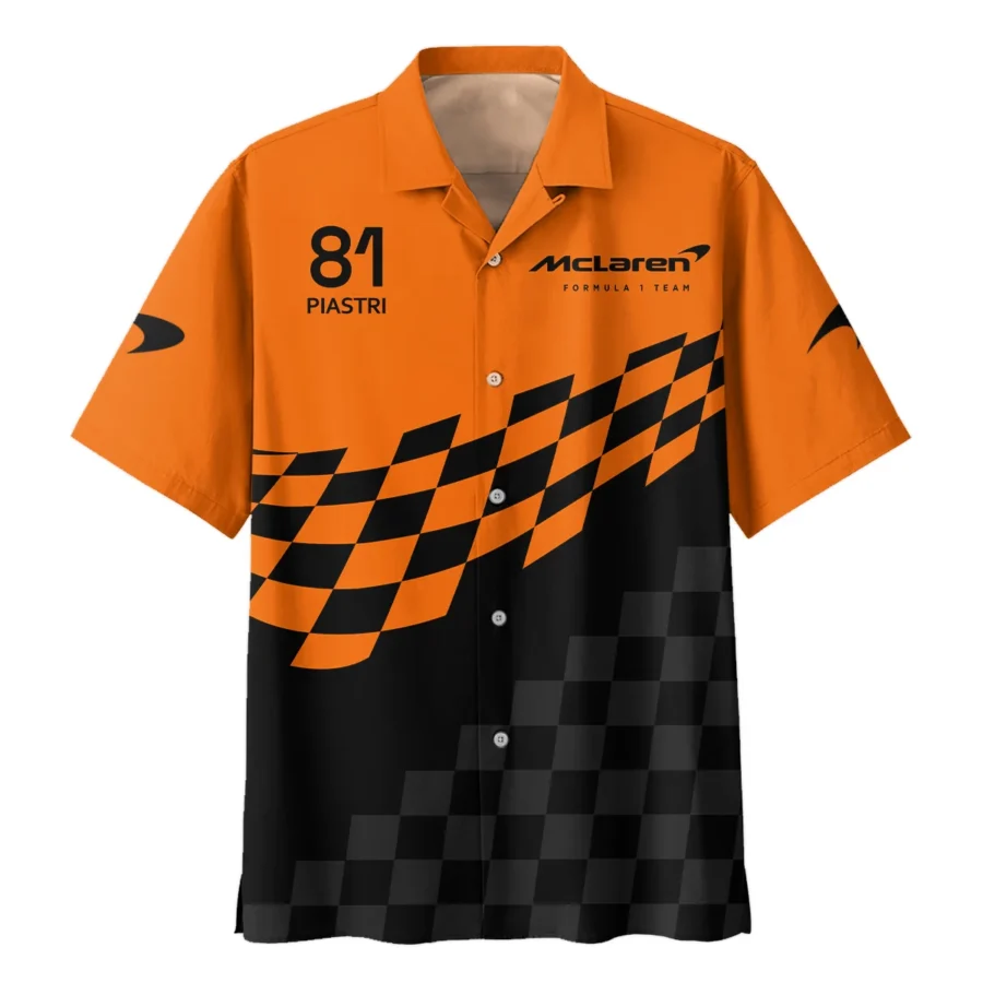 Oscar Piastri McLaren F1 Hawaiian Shirt All Over Prints BLOP10425A1HW