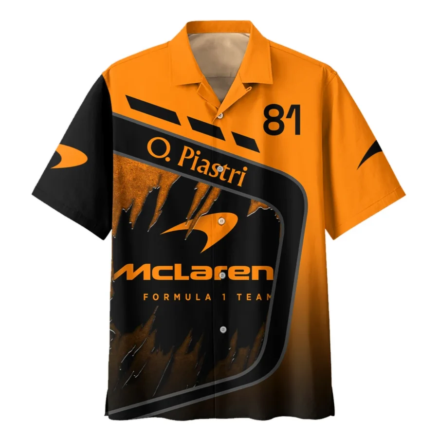 Oscar Piastri McLaren F1 Hawaiian Shirt All Over Prints BLOP3425A1HW