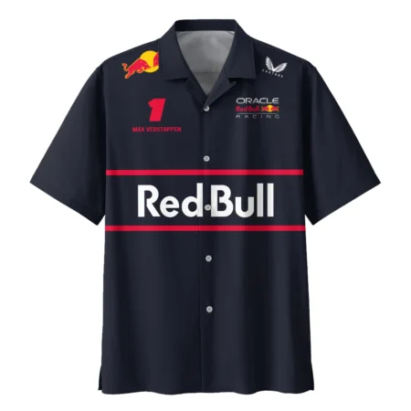 Max Verstappen Red Bull Racing F1 Hawaiian Shirt All Over Prints BLRBR10525A1HW