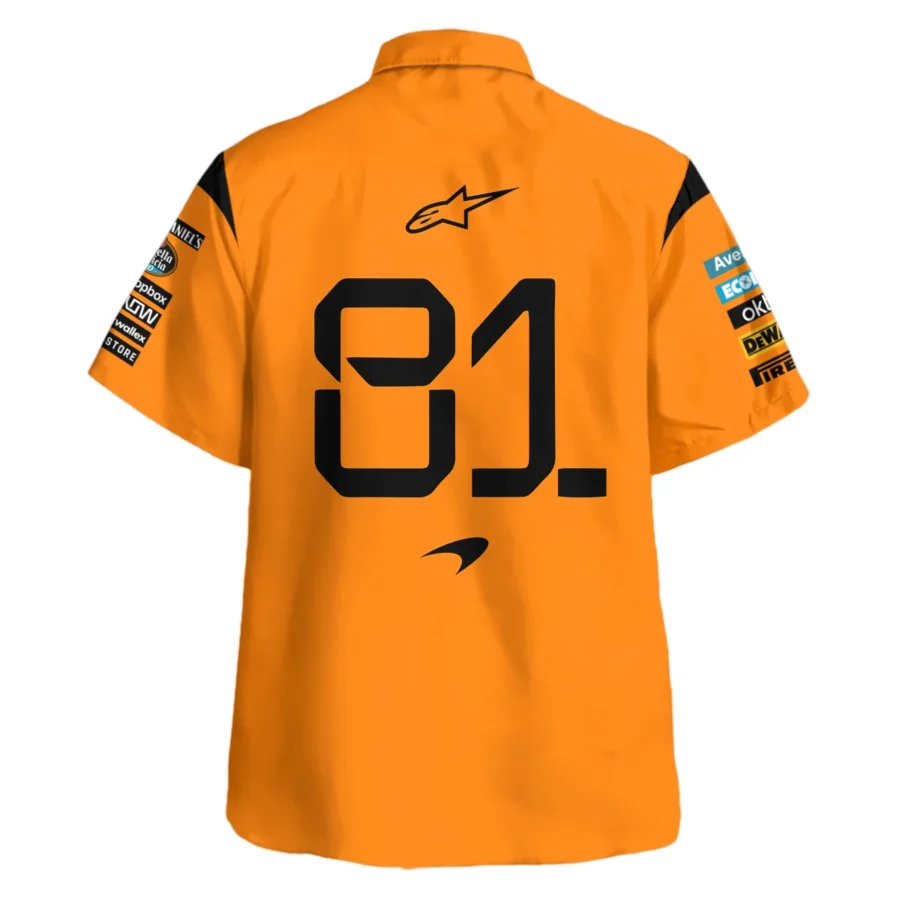 Oscar Piastri McLaren Formula One Exclusive Hawaiian Shirt BLF1180525A3HW