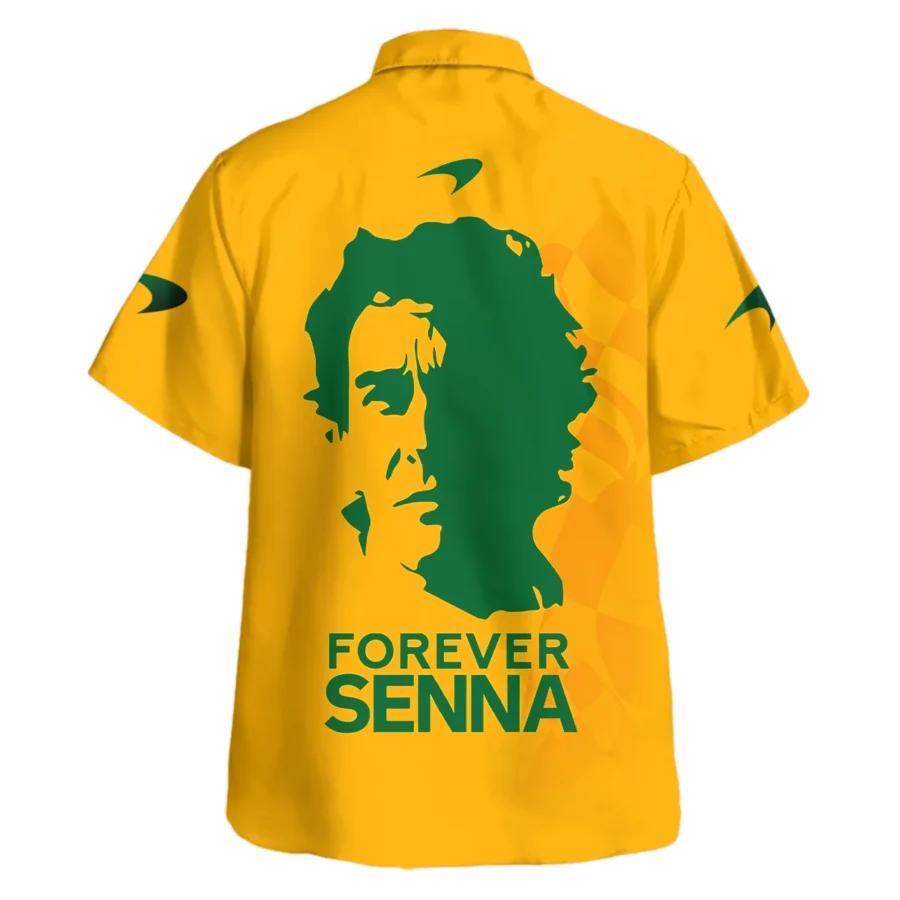 Forever Senna McLaren Formula One Exclusive Hawaiian Shirt BLF1190525A3HW