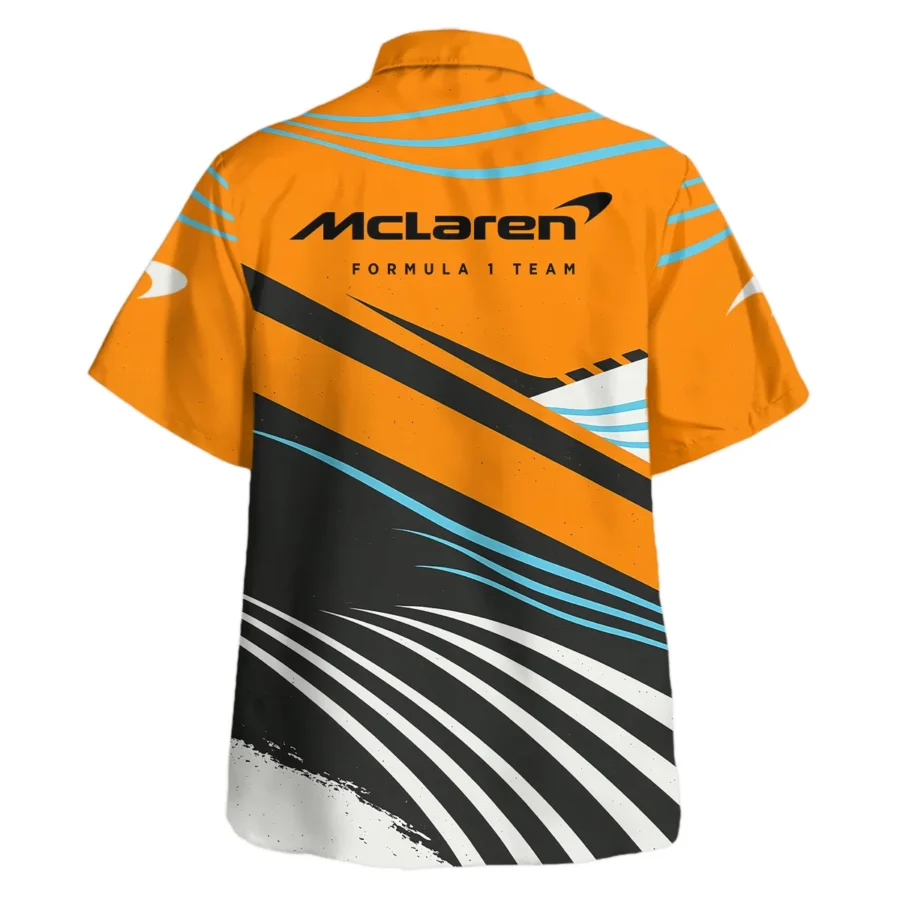 Waves Pattern McLaren F1 Exclusive Hawaiian Shirt BLF131525A1HW