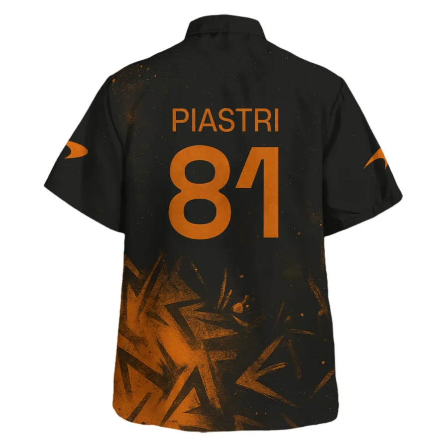 Oscar Piastri McLaren F1 Hawaiian Shirt All Over Prints BLMCL3525A3OPHW