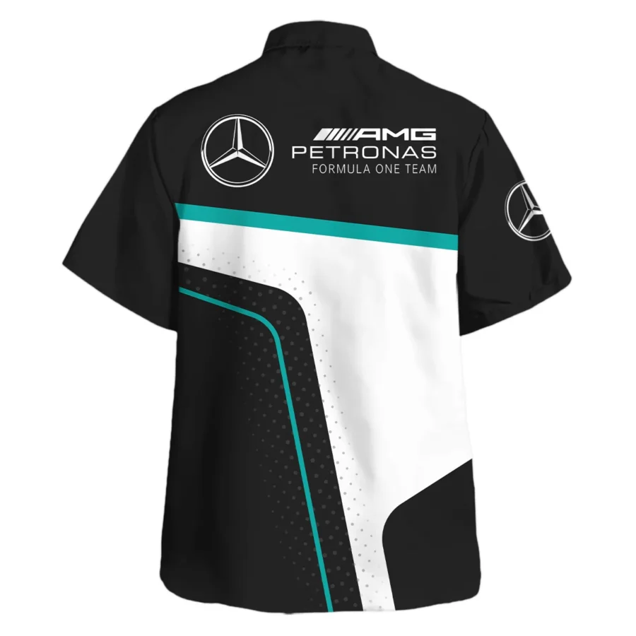 Limited Edition Mercedes-AMG Petronas F1 Hawaiian Shirt All Over Prints BLMER6525A5HW