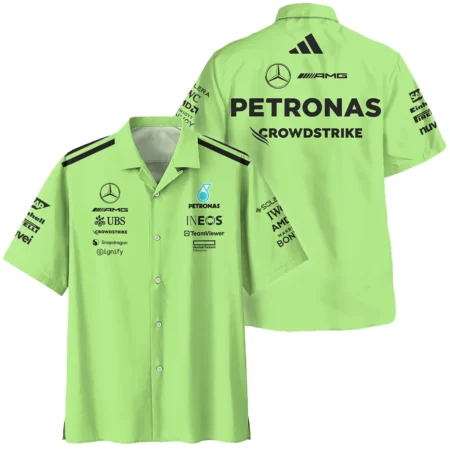 Mercedes-AMG Petronas F1 Hawaiian Shirt All Over Prints BLMER6525A4HW Mercedes-AMG Petronas F1 Hawaiian Shirt All Over Prints BLMER6525A4HW