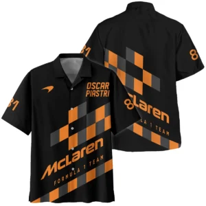 Oscar Piastri McLaren F1 T-Shirt All Over Prints BLOP10425A6TS