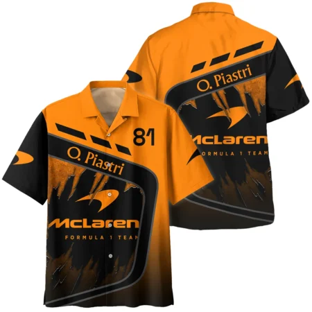 Oscar Piastri McLaren F1 Hawaiian Shirt All Over Prints BLOP3425A1HW Oscar Piastri McLaren F1 Hawaiian Shirt All Over Prints BLOP3425A1HW