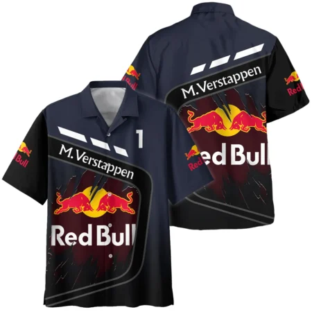Max Verstappen Red Bull Racing F1 Exclusive Hawaiian Shirt BLRBR20525A3HW