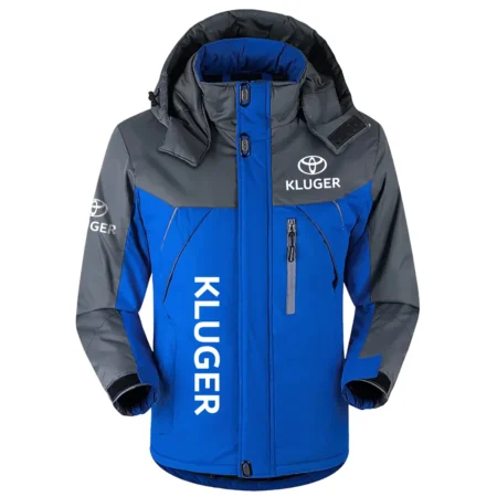 Kluger Exclusive Logo Outdoor Plush Charging Suit Waterproof Windproof Jacket Detachable Hood BLC21525A1KLG