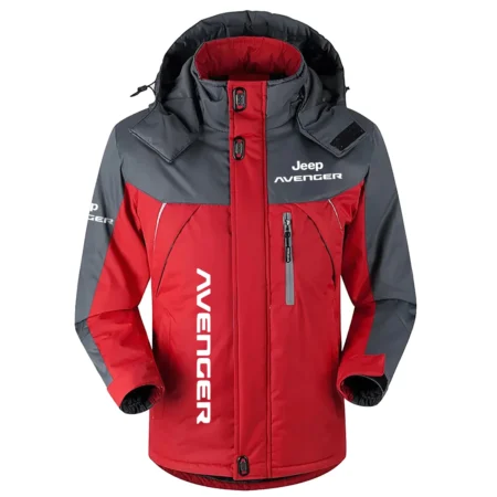 Avenger Exclusive Logo Outdoor Plush Charging Suit Waterproof Windproof Jacket Detachable Hood BLC21525A1AVG