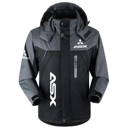ASX Exclusive Logo Outdoor Plush Charging Suit Waterproof Windproof Jacket Detachable Hood BLC21525A1ASX