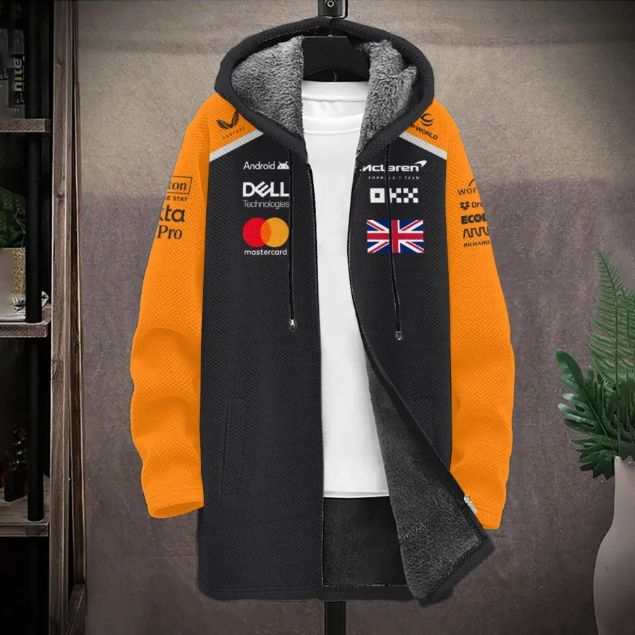 Lando Norris McLaren F1 Team Exclusive Fleece Windbreaker BLF1290325A2CRA