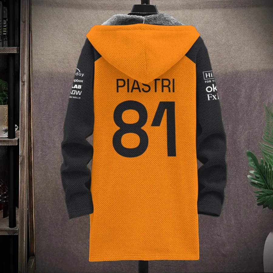 Oscar Piastri McLaren F1 Team Exclusive Fleece Windbreaker BLF1290325A3CRA
