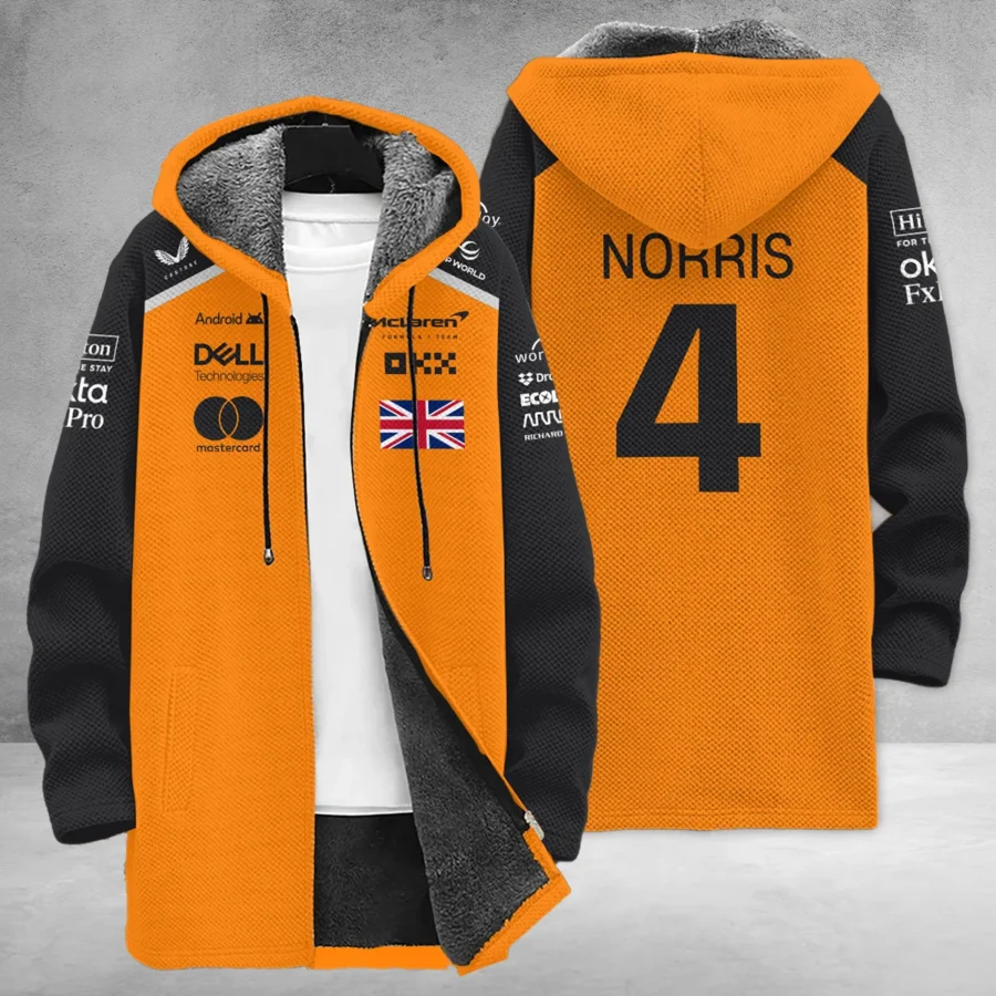 Lando Norris McLaren F1 Team Exclusive Fleece Windbreaker BLF1290325A1CRA