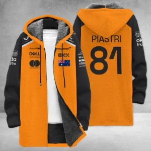 Oscar Piastri McLaren F1 Team Exclusive Fleece Windbreaker BLF1290325A4CRA