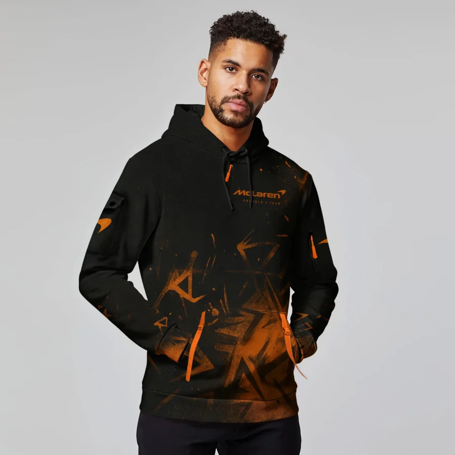 Oscar Piastri McLaren F1 Exclusive Logo Hoodie Half Zip BLMCL3525A3OP3HZ