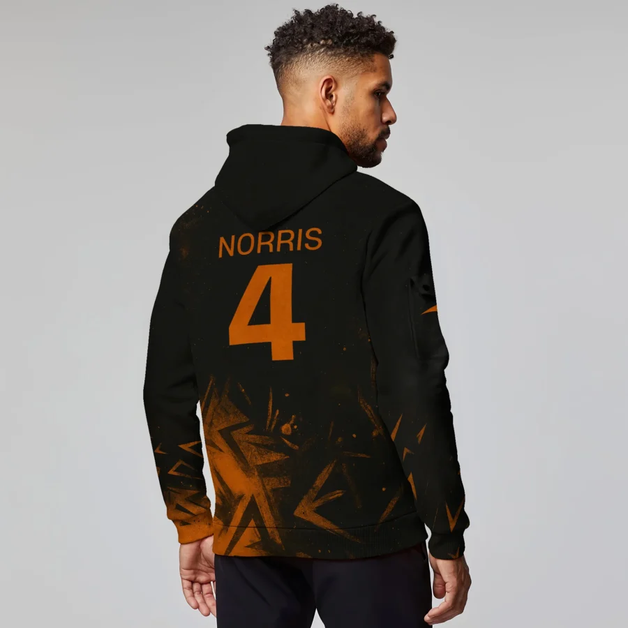 Lando Norris McLaren F1 Exclusive Logo Hoodie Half Zip BLMCL3525A3NR3HZ