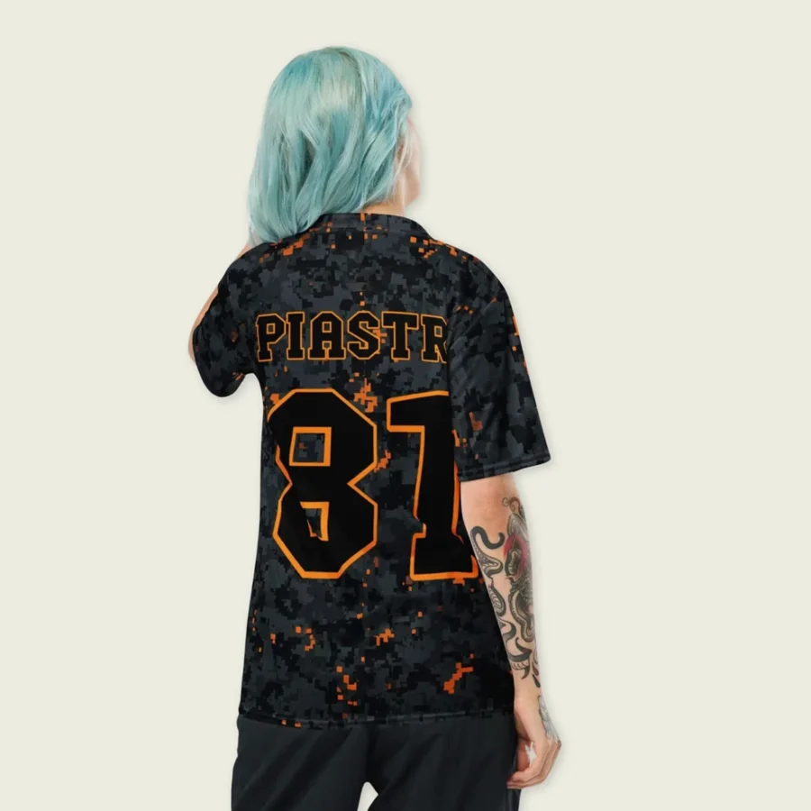 Oscar Piastri McLaren F1 Cross V-neck Jersey BLF18525B5VY - Camo