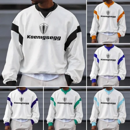 Koenigsegg - Limited Edition - Crew Neck Sweatshirt For Fans BLC9525KNS Koenigsegg - Limited Edition - Crew Neck Sweatshirt For Fans BLC9525KNS
