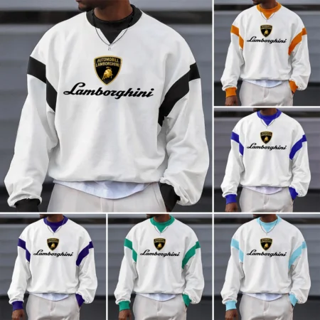 Lamborghini - Limited Edition - Crew Neck Sweatshirt For Fans BLC9525LBG Lamborghini - Limited Edition - Crew Neck Sweatshirt For Fans BLC9525LBG