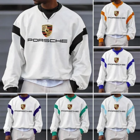 Porsche - Limited Edition - Crew Neck Sweatshirt For Fans BLC9525POR Porsche - Limited Edition - Crew Neck Sweatshirt For Fans BLC9525POR