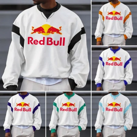 Red Bull - Limited Edition - Crew Neck Sweatshirt For Fans BLC9525RB Red Bull - Limited Edition - Crew Neck Sweatshirt For Fans BLC9525RB