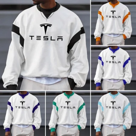 Tesla - Limited Edition - Crew Neck Sweatshirt For Fans BLC9525TL Tesla - Limited Edition - Crew Neck Sweatshirt For Fans BLC9525TL