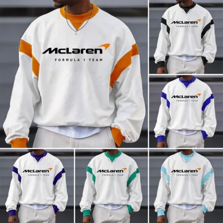 Limited Edition McLaren F1 Crew Neck Sweatshirt For Racing Fans BLMCL4525A1 Limited Edition McLaren F1 Crew Neck Sweatshirt For Racing Fans BLMCL4525A1